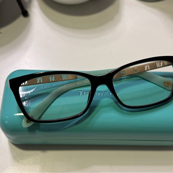 Tiffany & Co. Black Cat Eye Glasses